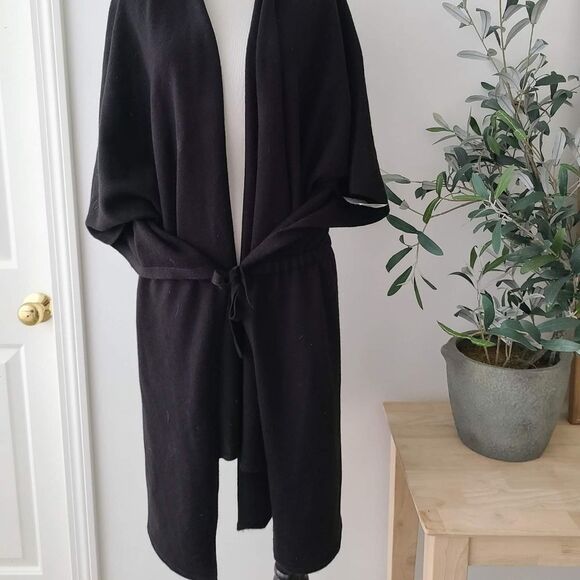 ALL SAINTS black cardigan poncho - Picture 3 of 3